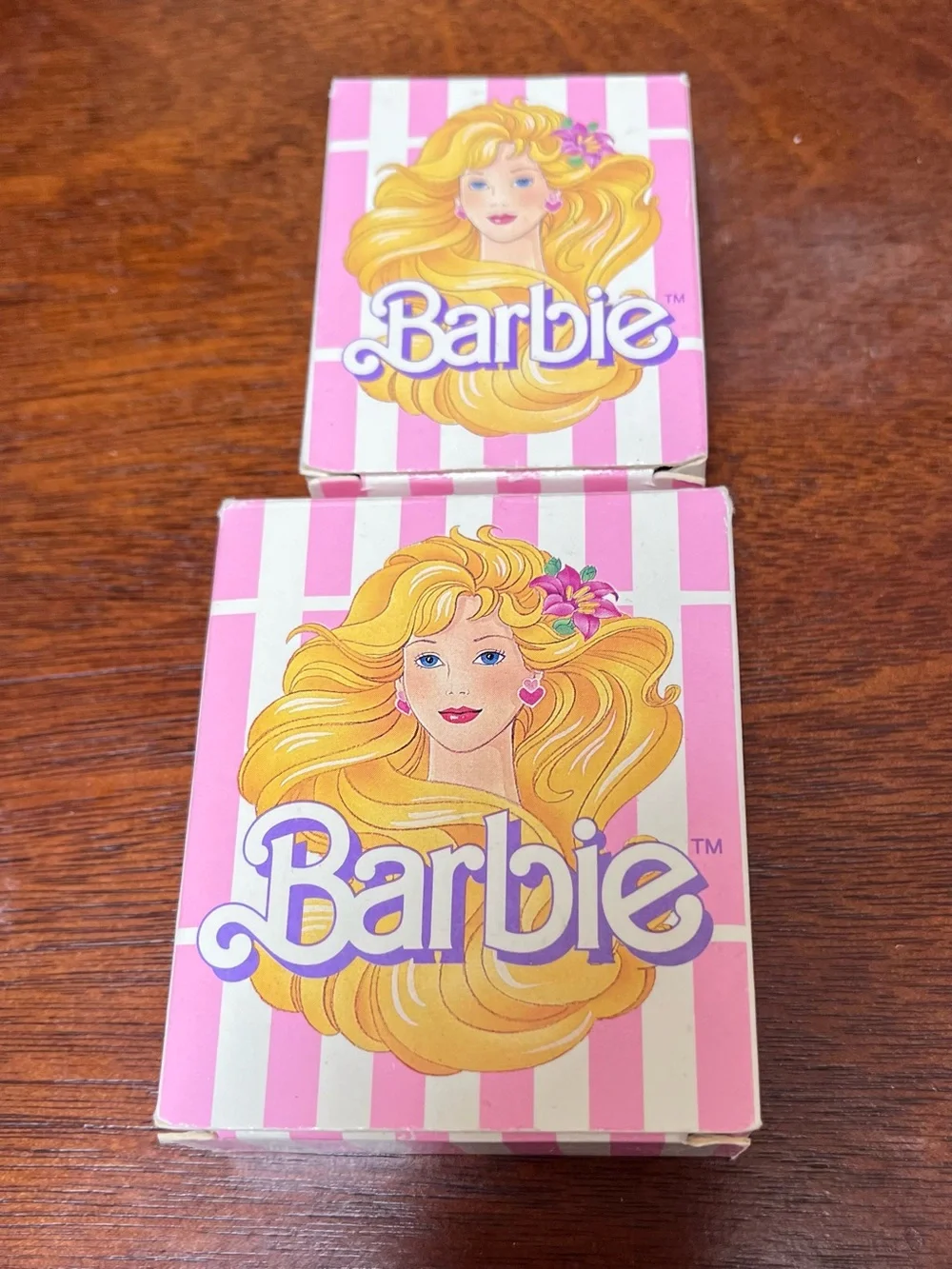 Avon “I’m Into Barbie” Necklace & Bracelet c1989 vintage w/boxes 80s 90s